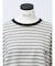 【VEQUM】HIGH GAUGE BORDER T SHIRT