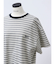 【VEQUM】HIGH GAUGE BORDER T SHIRT