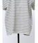 【VEQUM】HIGH GAUGE BORDER T SHIRT