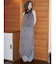 【VEQUM】CHAMBRAY SHEER MAXI ONE PIECE