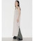 【VEQUM】CHAMBRAY SHEER MAXI ONE PIECE