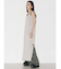 【VEQUM】CHAMBRAY SHEER MAXI ONE PIECE