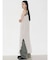 【VEQUM】CHAMBRAY SHEER MAXI ONE PIECE