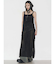 【VEQUM】CHAMBRAY SHEER MAXI ONE PIECE