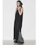 【VEQUM】CHAMBRAY SHEER MAXI ONE PIECE