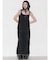 【VEQUM】CHAMBRAY SHEER MAXI ONE PIECE