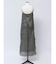 【VEQUM】CHAMBRAY SHEER MAXI ONE PIECE
