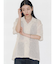 【VEQUM】SHEER BOXY SHIRT