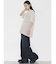 【VEQUM】SHEER BOXY SHIRT