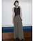 【VEQUM】RIB LAYER TOPS