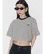 【VEQUM】HIGH GAUGE BORDER SHORT T SHIRT