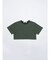 【VEQUM】HIGH GAUGE BORDER SHORT T SHIRT