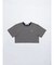 【VEQUM】HIGH GAUGE BORDER SHORT T SHIRT