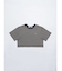 【VEQUM】HIGH GAUGE BORDER SHORT T SHIRT