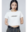 スプレーロゴミニマルTシャツ