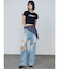 スプレーロゴミニマルTシャツ