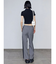 サイドレースナイロンパンツ