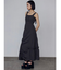 アシンメトリードローマキシワンピース