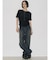 【VEQUM】WRINCLE LAYEREED TOPS