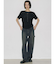 【VEQUM】WRINCLE LAYEREED TOPS