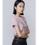 ロゴパッチミニマルTシャツ