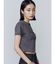 ロゴパッチミニマルTシャツ