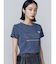 ロゴパッチミニマルTシャツ