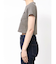 ロゴパッチミニマルTシャツ