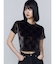 アイレットパールベロアTシャツ