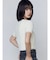 リボンチャームシャギーツインニット