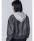 ヴィンテージフェイクレザーブルゾン