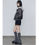 ヴィンテージフェイクレザーブルゾン