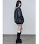 ヴィンテージフェイクレザーブルゾン