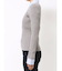 ドッキングシャツニットトップ