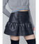 ティアードフリルミニスカート