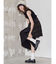 【VEQUM】WIDE RIB KNIT TT