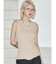 【VEQUM】WIDE RIB KNIT TT