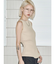 【VEQUM】WIDE RIB KNIT TT