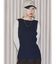 【VEQUM】WIDE RIB KNIT TT