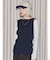 【VEQUM】WIDE RIB KNIT TT