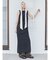【VEQUM】WIDE RIB KNIT TT