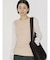 【VEQUM】WIDE RIB KNIT TT
