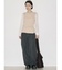 【VEQUM】WIDE RIB KNIT TT