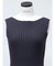 【VEQUM】WIDE RIB KNIT TT