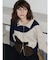 【VEQUM】JACQUARD PATTERN KNIT