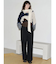 【VEQUM】JACQUARD PATTERN KNIT