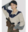【VEQUM】JACQUARD PATTERN KNIT