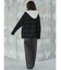 【VEQUM】KNIT HOOD MUFFLER