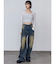 シアーベロアプレートクロップトップ