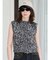 【VEQUM】HAND MIX KNIT VEST